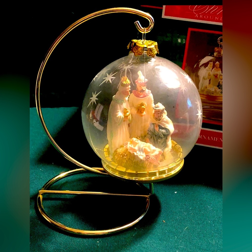 Three Kings Ornament with Stand